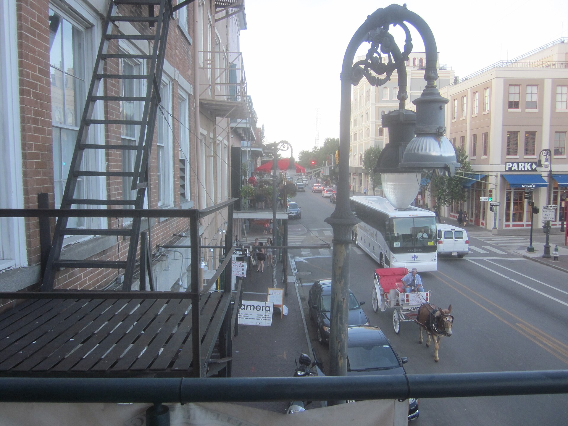 Decatur Street, French Quarter, New Orleans.
