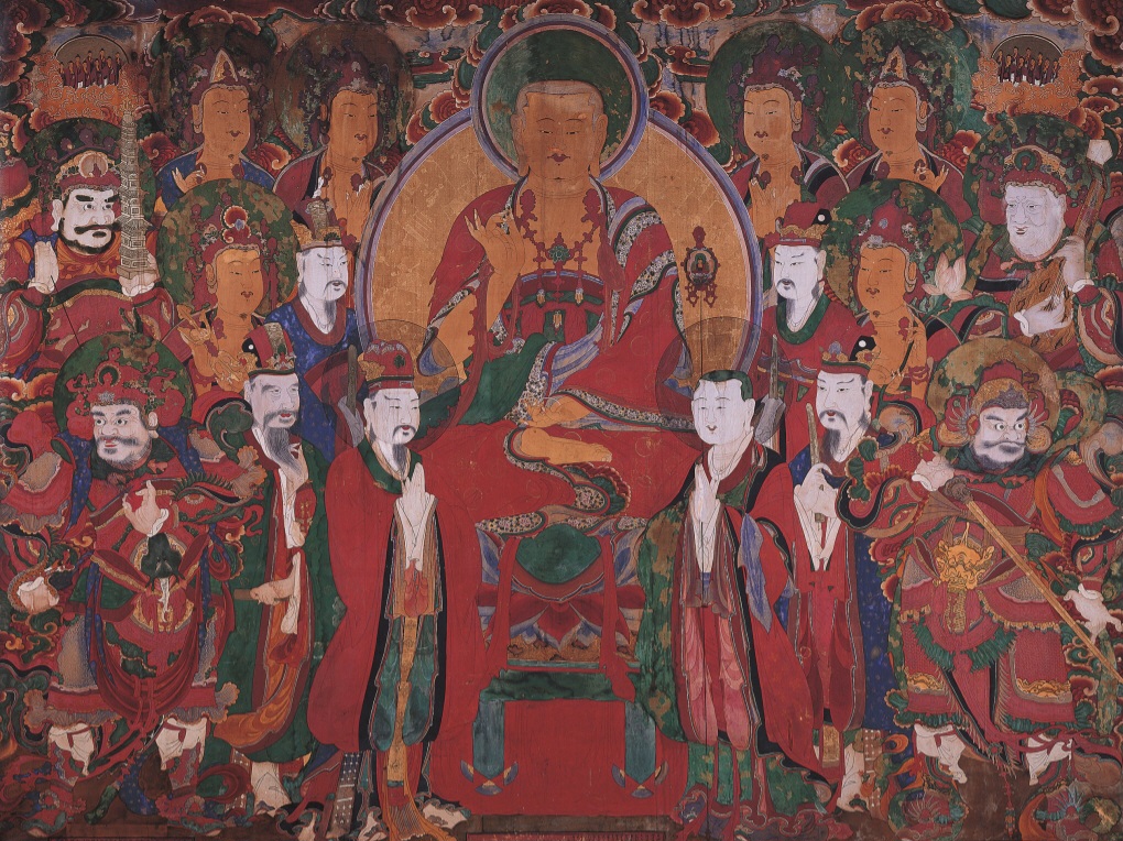 서울 화계사 명부전 지장보살도