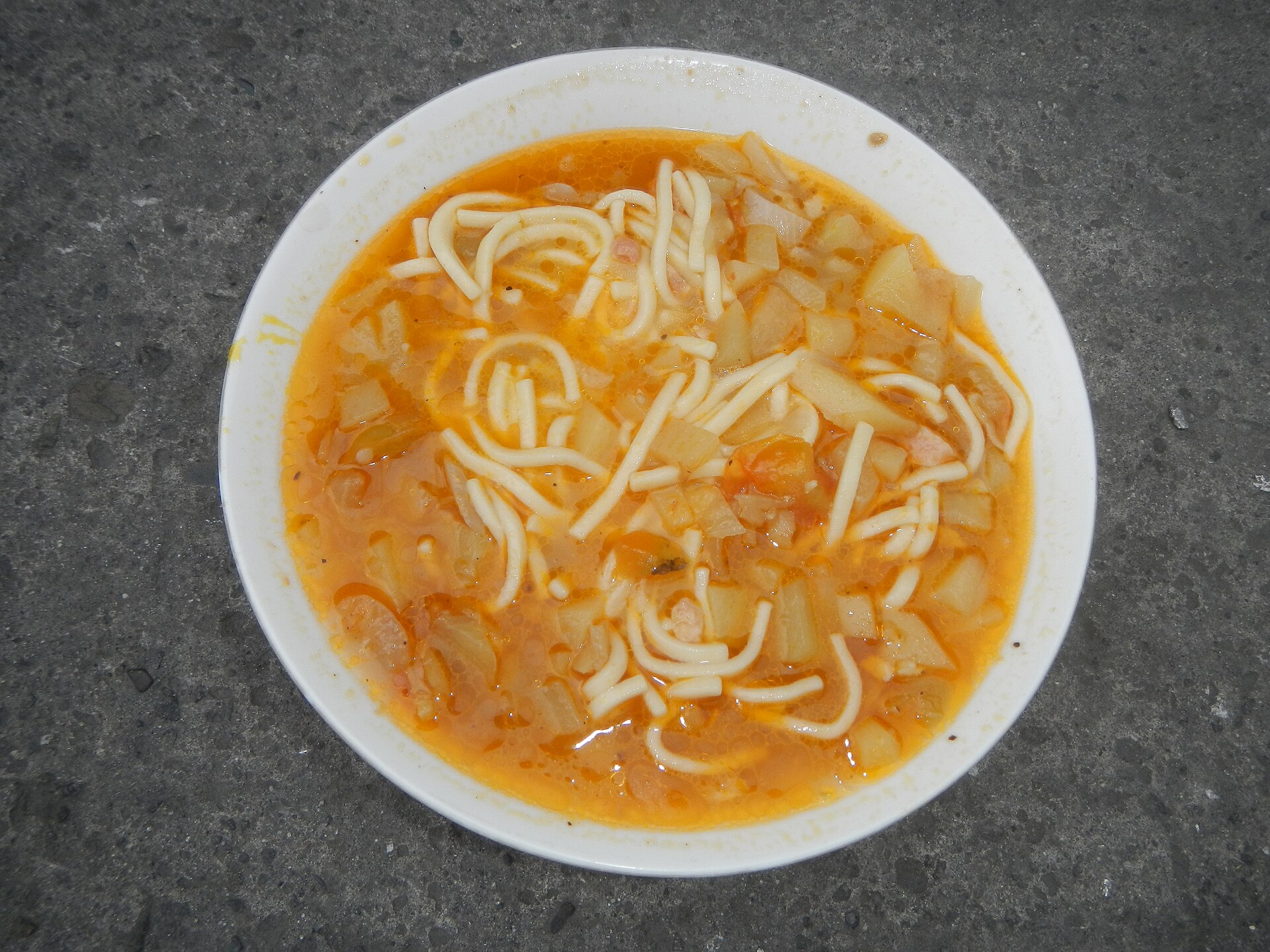 Campbell's Chicken Noodle Soup with Chayote and Potatoes in Poblacion, Baliuag, Bulacan Timeline of the 2020 coronavirus pandemic in the Philippines 2020…