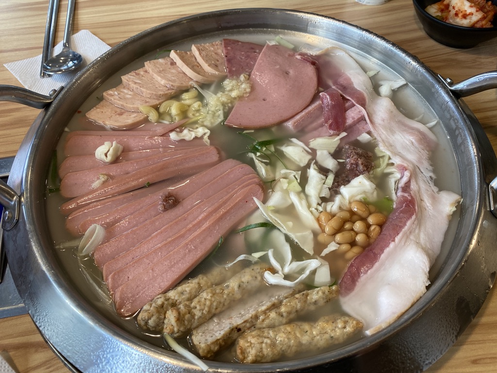 Budae-jjigae (army base stew)