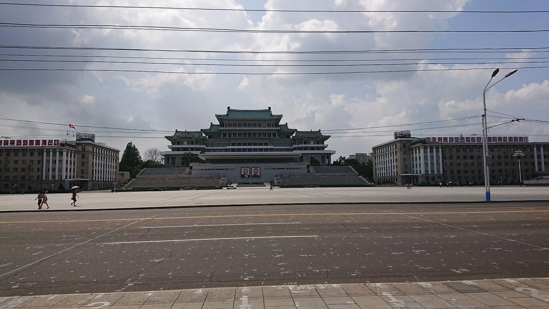 Kim Il-sung Square in Pyongyang