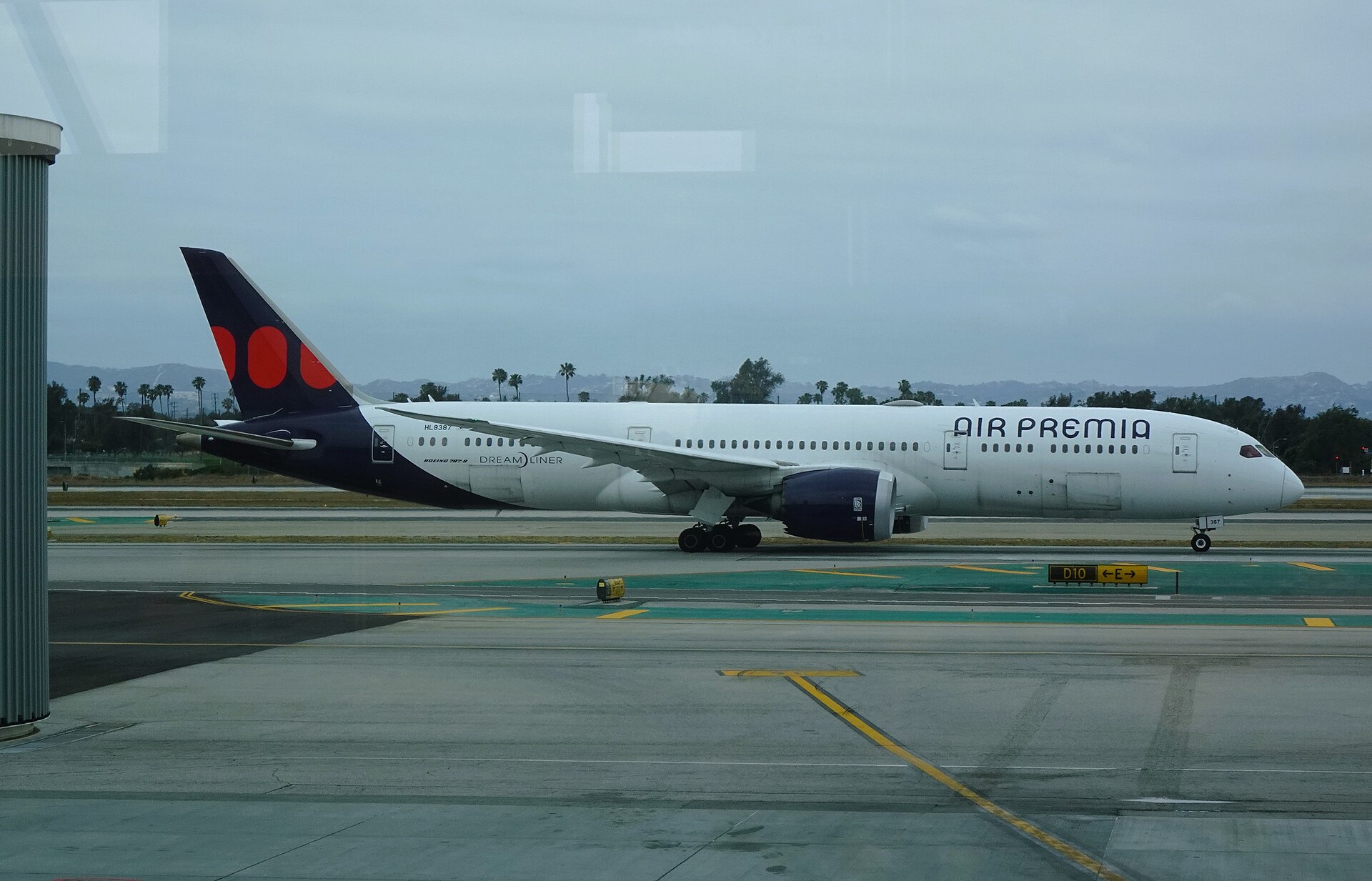 Air Premia B787-9, HL8387, MSN 1047 (11/2020), as YP 102 Los Angeles (LAX) - Seoul (ICN), Flight time: 12:43