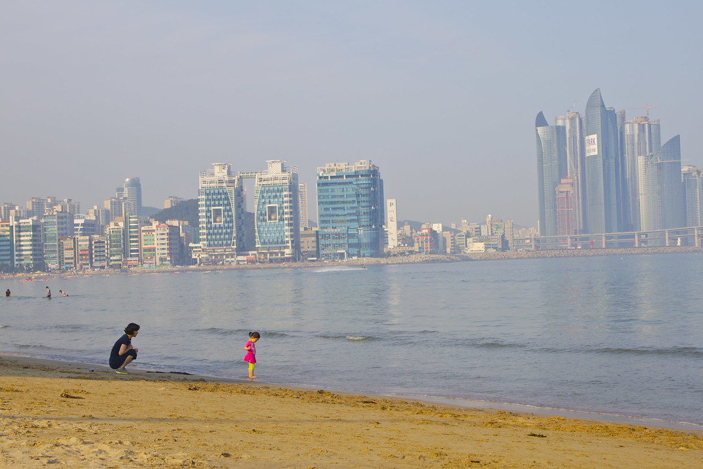 Gwangalli Beach skyline