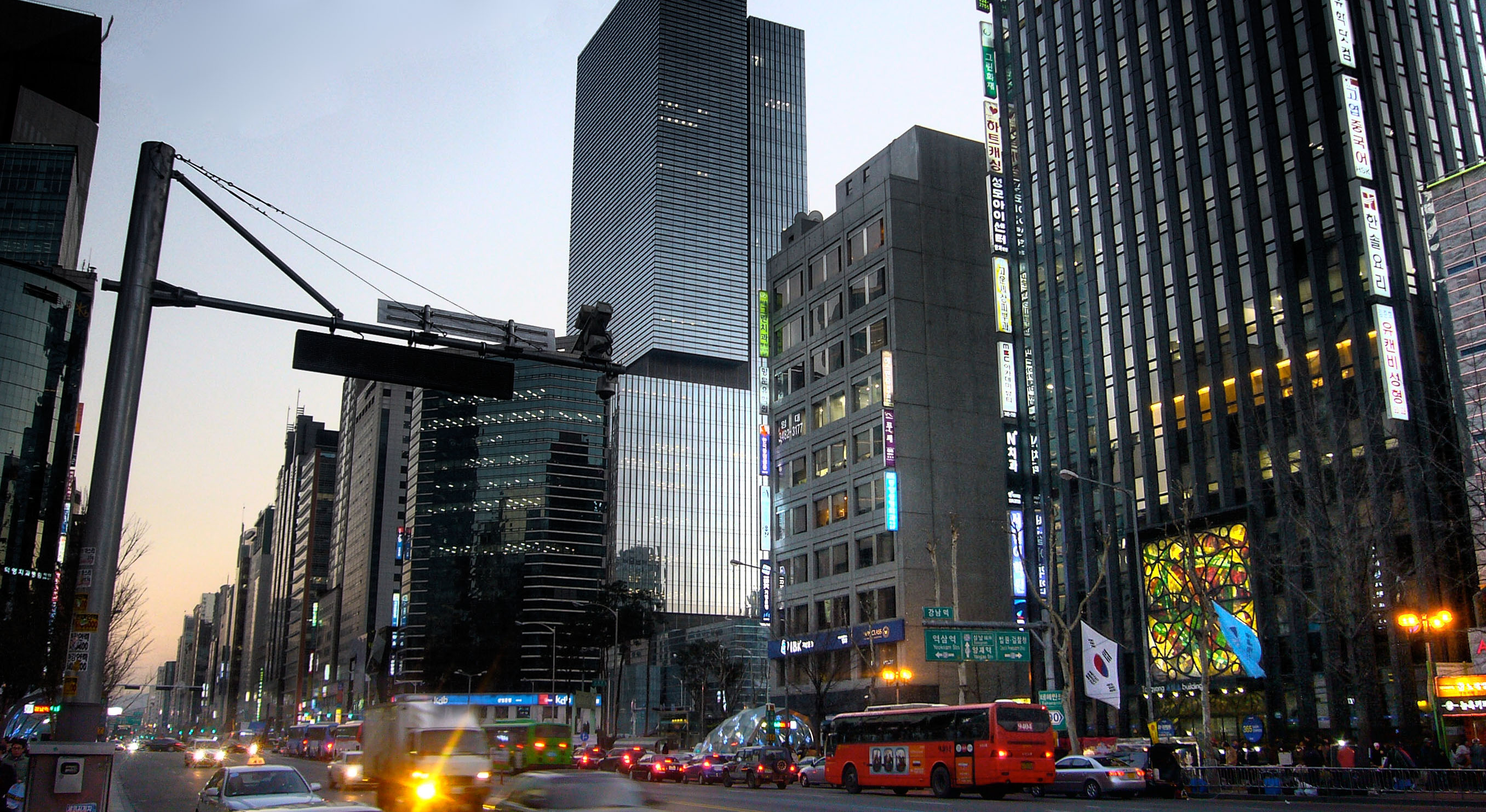 Gangnam Seoul January 2009
