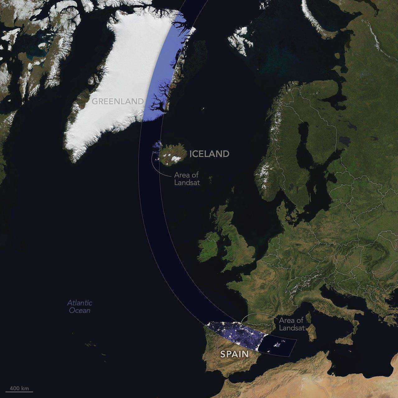 The path of totality of the solar eclipse on August 12, 2026, spans Greenland, Iceland, and Spain.